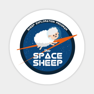 The Space Sheep | Funny Animals | Gift Ideas Magnet